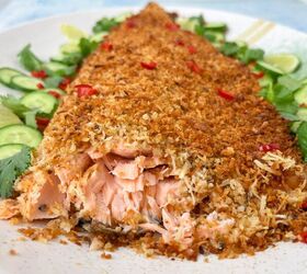 Coconut Crusted Salmon - Easy and Delicous