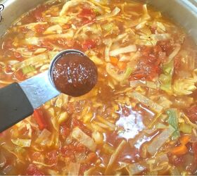 hearty cabbage veggie soup