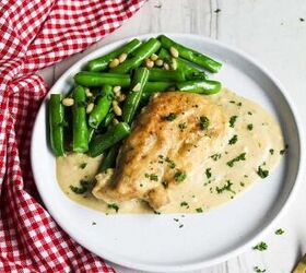 This cream cheese chicken breast skillet recipe is a simple yet decadent dinner idea