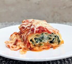 pasta recipes for every mood, Cheesy Spinach Lasagna Roll Ups