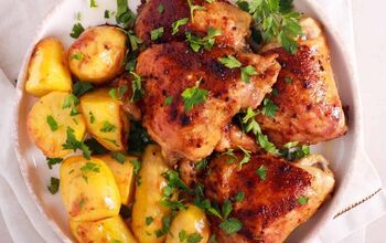 Sheet Pan Chicken And Potatoes | Easy Sheet Pan Meal