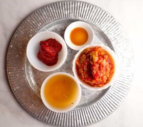 mexican beef stew, tomato paste beef broth salsa and fish sauce for the sauce