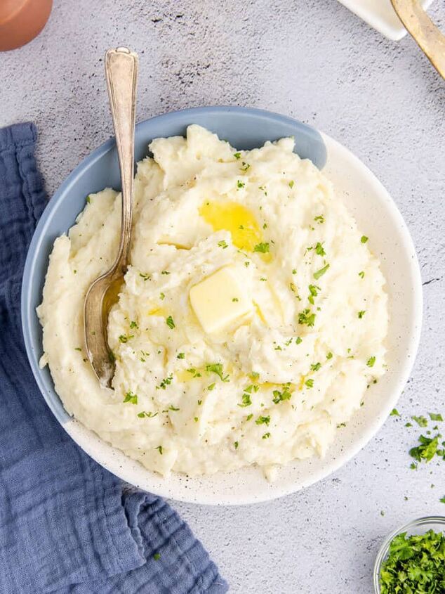 cranberry sauce muffins, Idahoan Mashed Potato in a Bowl with Spoon