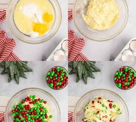 cake mix christmas cookies, Cake Mix Christmas Cookies Being Made in a Bowl