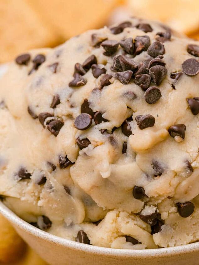 cranberry sauce muffins, Chocolate Chip Cookie Dough Dip in a Bowl
