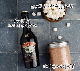 baileys hot chocolate, Baileys Hot Chocolate Ingredients