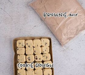 chocolate chip cookie brownie bars, Chocolate Chip Cookie Brownie Bars Ingredients