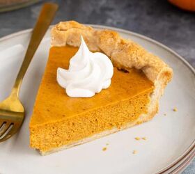 pumpkin pie using sweetened condensed milk, Pumpkin Pie Using Sweetened Condensed Milk on a Plate