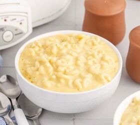 slow cooker mac and cheese velveeta, Slow Cooker Mac and Cheese Velveeta Served in a Bowl