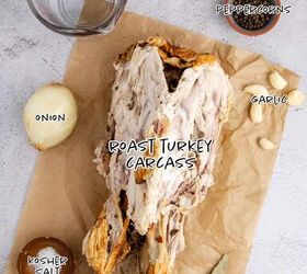 slow cooker turkey stock, Slow Cooker Turkey Stock Ingredients