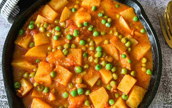 Aloo Matar Recipe (Potato and Peas): No Onion Garlic