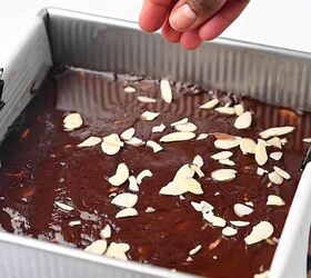 dark chocolate fudge with almonds, Dark Chocolate fudge with almonds