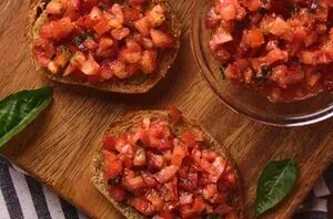 A delicious appetizer that's made with simple, fresh ingredients!