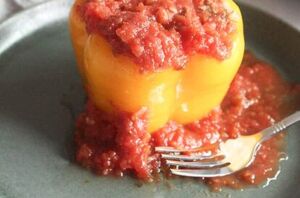 The perfect old-fashioned stuffed peppers with a modern twist!