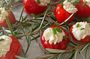 This silky stuffed cherry pepper recipe is a fantastic entertaining dish (and so easy to make!)