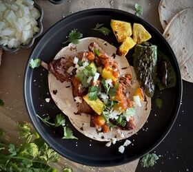 pork street tacos with pineapple and roasted jalapenos, Pork Street Tacos
