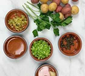 french potato salad, Ingredients French potato salad