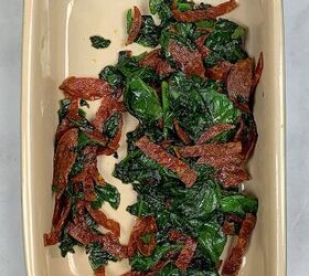mexican brown rice with chorizo spinach