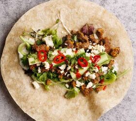 Spicy Lamb Sausage Wraps | Foodtalk