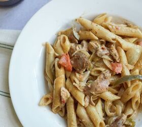 This Caribbean-inspired pasta recipe is loaded with flavor (& kids love it too!)