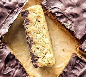 dark chocolate truffles, Rice Krispies on parchment paper