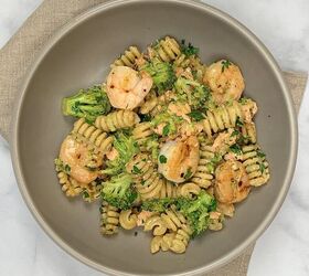Salmon and Shrimp Pasta