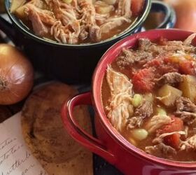 This Brunswick stew recipe comes from her beloved Grandma Brooks, and she loves it