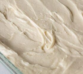 how to make the classic yellow sheet cake everybody loves, Pour batter in the baking sheet pan and bake for 30 minutes