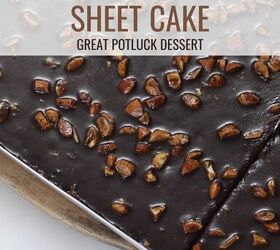 texas sheet cake recipe the best chocolate sheet cake, Texas Sheet Cake Pin with text overlay