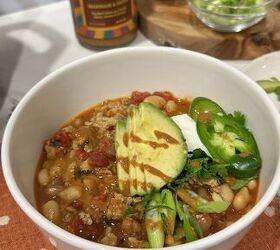cozy turkey chili