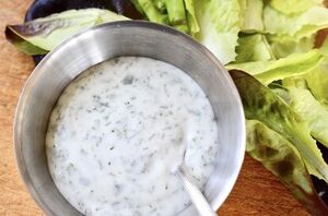 This creamy German salad dressing elevates any salad!