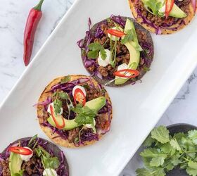 Put THIS on your tostadas for a delicious and stunning appetizer