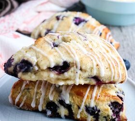 easy blueberry scones gluten free optional, Easy Blueberry Scones