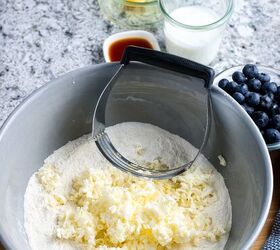 easy blueberry scones gluten free optional, Easy Blueberry Scones