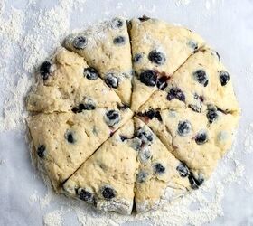 easy blueberry scones gluten free optional, Easy Blueberry Scones