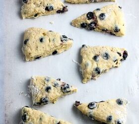 easy blueberry scones gluten free optional, Easy Blueberry Scones