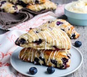 easy blueberry scones gluten free optional, Easy Blueberry Scones