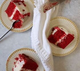 decadent red velvet cake with cream cheese frosting