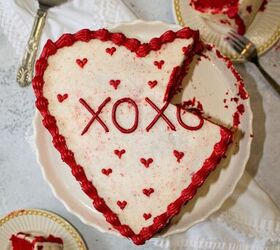 decadent red velvet cake with cream cheese frosting