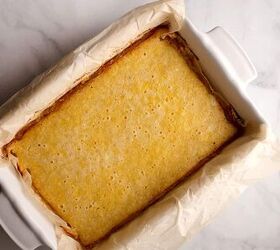 old fashioned lemon bars, Done Lemon bars straight from the oven Time to cool