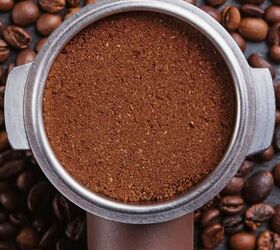 simple 3 ingredient brown sugar cookies, Coffee filter holder and roasted beans
