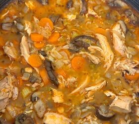 Creamy Chicken and Mushroom Soup