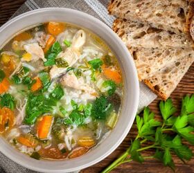 Feel Better Chicken Soup Recipe | Easy Chicken And Rice Soup