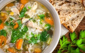 Feel Better Chicken Soup Recipe | Easy Chicken And Rice Soup