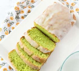 This stunning pistachio bread is fun to look at, and even more fun to eat