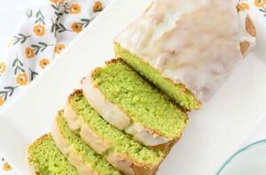 This stunning pistachio bread is fun to look at, and even more fun to eat