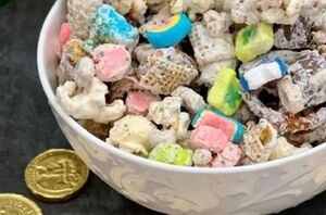 This St. Patrick's Day snack mix is just as fun for the adults as it is for the kids