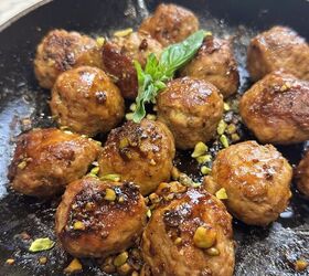 honey pistachio turkey meatballs, Honey Pistachio Turkey Meatbalss