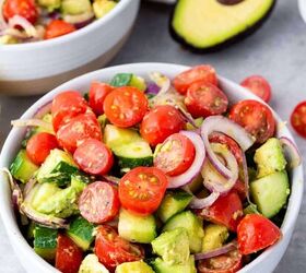This delicious avocado salad is perfect as a light lunch or as a side with any meal