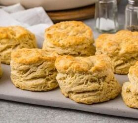 These pancake mix biscuits are seriously the easiest, fluffiest biscuits you'll ever make!